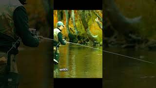 Fishing on a River Catching Trout with a Spinning Rod Trout Fishing Tips [upl. by Ateikan]