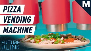 This Pizza Vending Machine Makes Fresh Pizza In 3 Minutes  Future Blink [upl. by Yanaj]