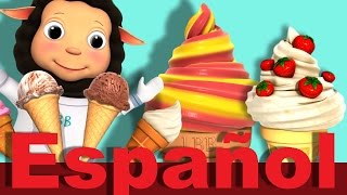 La canción de los helados  Canciones infantiles  LittleBabyBum [upl. by Airec]