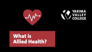 What is Allied Health [upl. by Mckenzie]