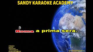 KARAOKE QUANTO SEI BELLA ROMA LANDO FIORINI VERSIONE SAMBA demo [upl. by Henryson]