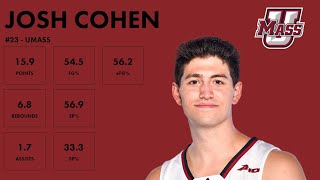 Josh Cohen  UMass  202324 Transfer Portal Highlights [upl. by Ennaer]