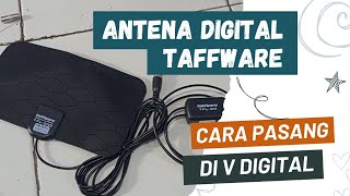 Cara Pasang Antena Digital Taffware dan Scan Channel TV [upl. by Naillij]