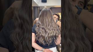 Hair color transformation ash brown Ash hair color [upl. by Cuthbertson]