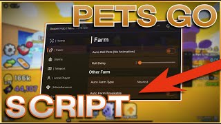 UPD 🎃 PETS GO Script Hack  AUTO FARM  EVENT FARM  PASTEBIN 2024 [upl. by Crescentia]