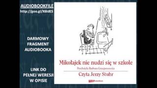 MIKOŁAJEK NIE NUDZI SIĘ W SZKOLE czyta Jerzy Stuhr  René Goscinny [upl. by Eartha247]