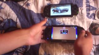 Ps vita vs psp parte 1 [upl. by Reinald]