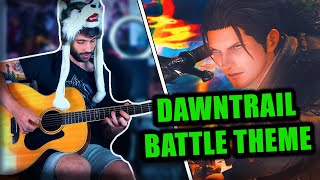 FFXIV Dawntrail Battle Theme goes Rock [upl. by Norra]