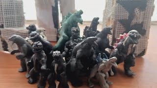 Evolution of Godzilla 19542023  claymotion [upl. by Adur]