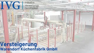 Versteigerung Warendorf Küchenfabrik GmbH I IVG [upl. by Psyche]