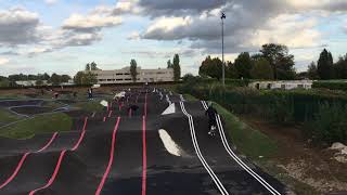 Inauguration du plus grand Pumptrack dEurope à Montévrain [upl. by Alexio]