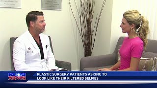 Snapchat Dysmorphia  Plastic Surgery  KUSI News  Dr Vincent Marin [upl. by Warthman]