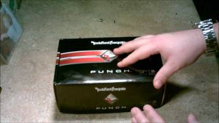 Rockford Fostgate PBR300X4 300 Watt BRT FullRange 4Channel Amplifier  Unboxing [upl. by Nosreme868]