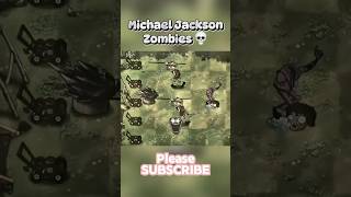 Michael Jackson Zombies 💀☠️💀 pvzfusion pvz pvzhybrid fyp shorts [upl. by Emmalee]