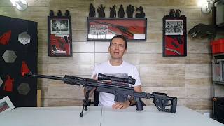 review rifle sniper well MB44 de airsoft vale a pena comprar OPINIÃO SINCERA [upl. by Emmerich]