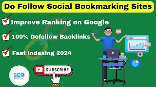 500 Free Dofollow Backlinks Social Bookmarking sites list 2024  High DA PA [upl. by Elram]