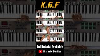 KGF Mass BGM  Shorts  Tutorial  JJ music Studioz  Jos Jossey  KGF Chapter 2 Teaser  Vertical [upl. by Yriek]