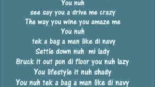 Settle Down Mavado Lyrics [upl. by Farmer288]