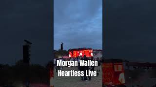 Morgan Wallen Live  Heartless heartless morganwallen morganwallenlive morganwallenconcert [upl. by Randolph]