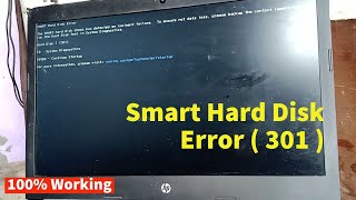 Smart Hard Disk Error 301  hard disk Problem  System check [upl. by Foster]