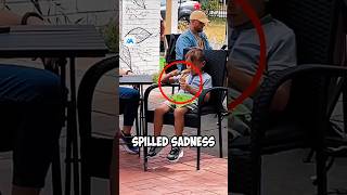 The waiter surprises the child with a toy truck at the bar respect kindness [upl. by Perl]