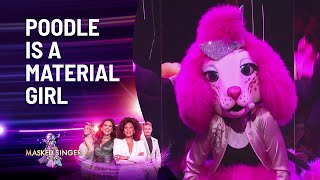 Poodles Material Girl Performance  Season 4  The Masked Singer Australia  Channel 10 [upl. by Catherin]