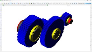 KISSsoft Tutorials from GloBAS Rough Sizing of the gearbox [upl. by Pernick]