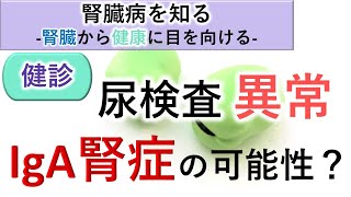 【腎臓内科医】健診の尿検査異常からIgA腎症が診断されるまで【診断】【流れ】 [upl. by Aipmylo]