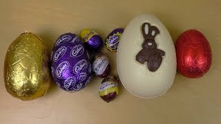 8 Chocolate Eggs of the UK Easter Egg Avengers KitKat Cadbury Creme Egg [upl. by Carmelita]