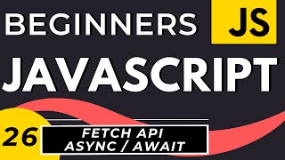 Callbacks Promises Async Await  JavaScript Fetch API Explained [upl. by Mihalco980]