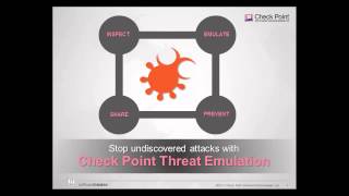 Threat Emulation Explained by Check Point  Advanced Threat Prevention [upl. by Elleirbag]