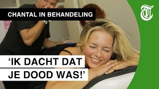 Hilarisch Billen Chantal ondergaan pijnlijke massage  CHANTAL IN BEHANDELING 01 [upl. by Matti881]