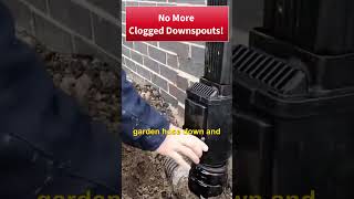 No More Clogged Downspouts DIY Leaf Filter ANYONE Can Install [upl. by Scully]