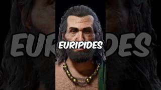 Master of Greek Tragedy Euripides” 🎭 shorts history facts youtubeshorts trending story [upl. by Lyrehs285]