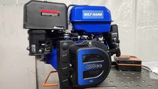 BILT HARD 420cc 15HP Stage 1 Unboxing [upl. by Ayikin]