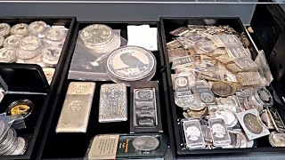 Selling 50000 Gold Silver Stack to a Coin Store [upl. by Yasdnil432]