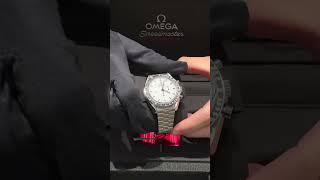 Unboxing the all new Omega Speedmaster Moonwatch White Dial [upl. by Einaffit]