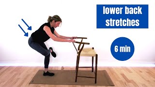 Standing Lower Back Stretches  for office or home [upl. by Agnizn]