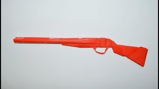 How to make a paper gun  double barrel shotgun [upl. by Whitcomb]