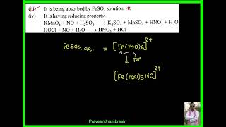 3 G15Oxides of nitrogenPreparationProperties [upl. by Nirre]