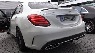 2015 MercedesBenz AMG C63 S  Pure SOUND [upl. by Hanako]