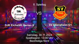 DJK Eichstätt Herren 2  SV Eitensheim G1 [upl. by Eskil]