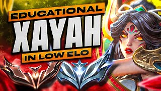 Low Elo Xayah Guide  Xayah ADC Gameplay Guide  League of Legends [upl. by Adyl]