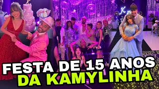 🔥 FESTA DE 15 ANOS DA KAMYLINHA  HYTALO SANTOS DANNY MARIA EDUARDA GUTIERREZ RUANZINHO KAIO VIANA [upl. by Annaoj144]