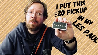 I put a Cheap P90 pickup in a Les Paul Studio Guitar [upl. by Xuerd]