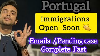 Portugal immigration Open Soon  Portugal immigration process Good news [upl. by Otila]