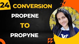 24 Conversion Propene to Propyne Organic chemistry conversions Class12 chemistry Organic [upl. by Twitt323]