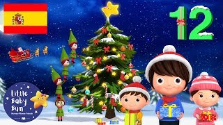 ¡Especial de Navidad  12 Días de Navidad  Dibujos Animados  Little Baby Bum en Español [upl. by Oregolac]