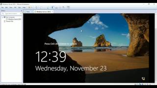 How to Install Windows Server 2016 on Vmware Workstation [upl. by Salhcin]