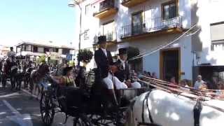 Toreros y Damas Goyescas Paseo de Carruajes Goyesca Ronda 2014 [upl. by Jocko]